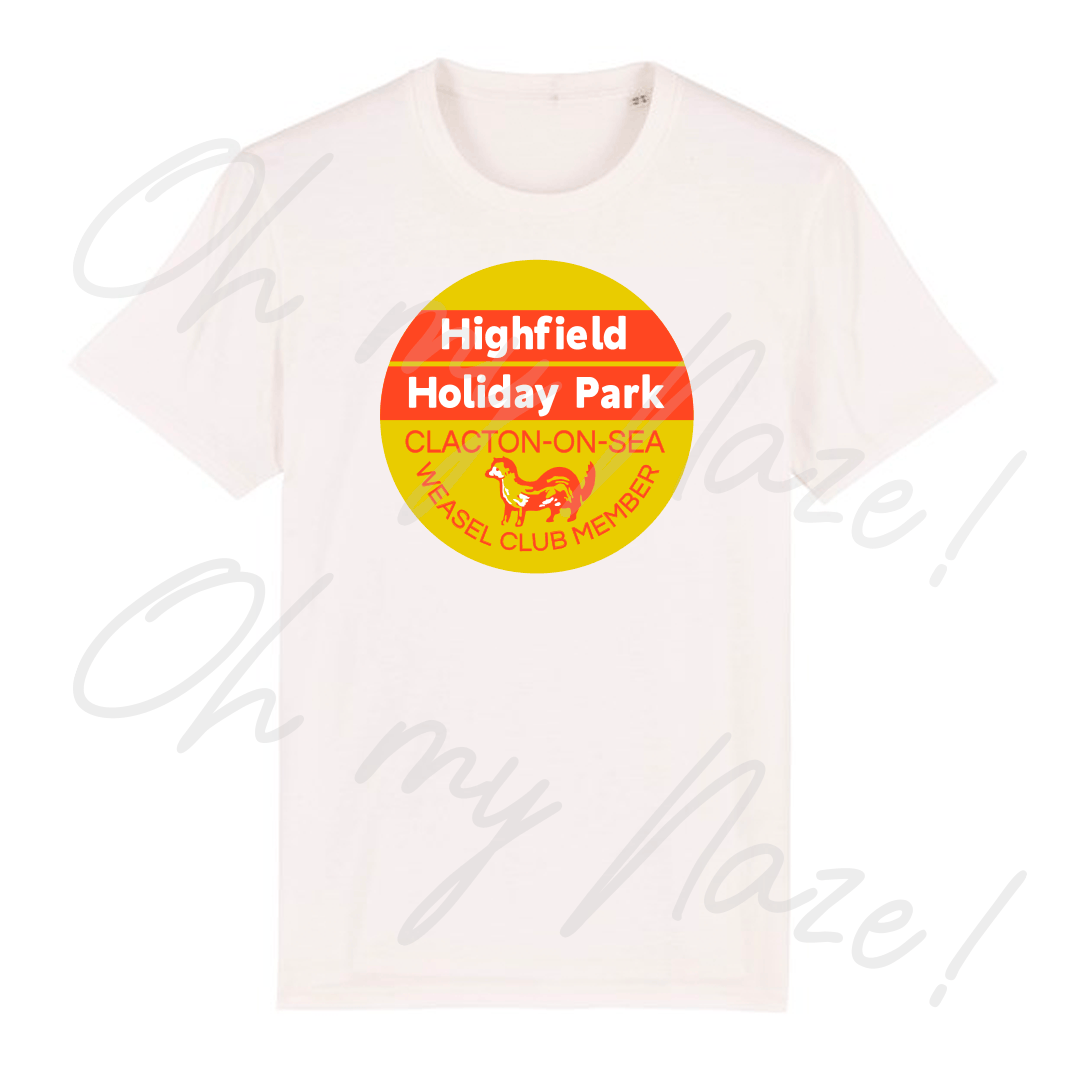 Highfield Holiday Park - Weasel Club T-shirt