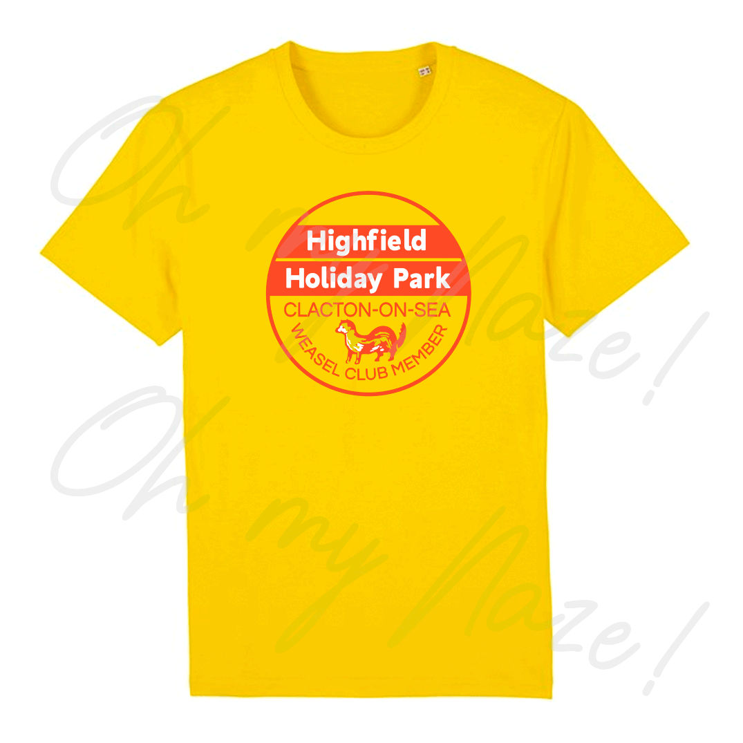 Highfield Holiday Park - Weasel Club T-shirt