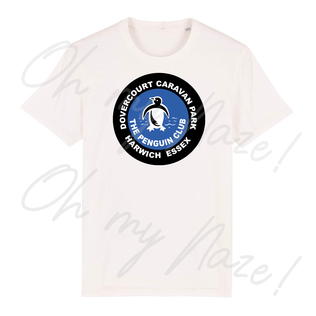 Dovercourt Caravan Park - Penguin Club T-shirt