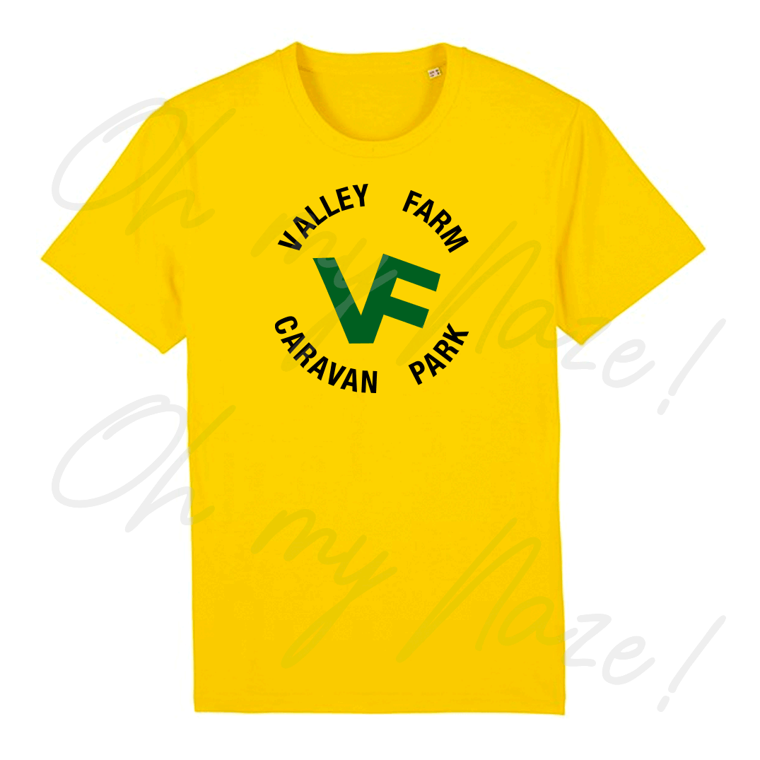 Valley Farm Caravan Park - Logo T-shirt