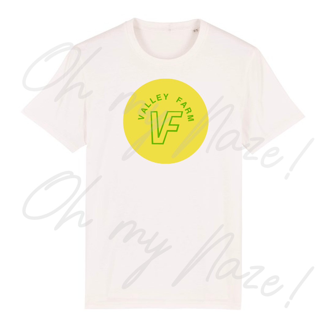 Valley Farm Caravan Park - Logo outline T-shirt