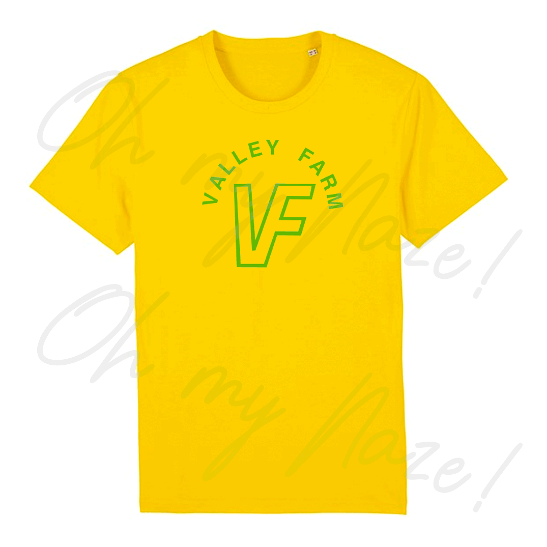 Valley Farm Caravan Park - Logo outline T-shirt