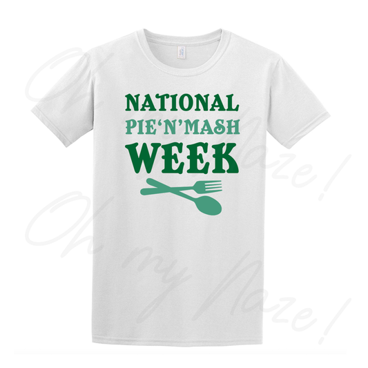 Pie and Mash Week 2026 - T shirt