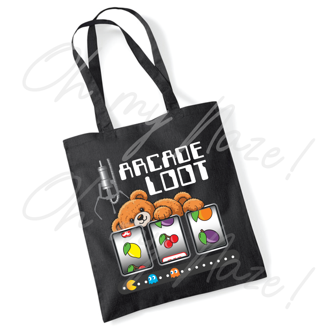 Arcade Loot - tote bag
