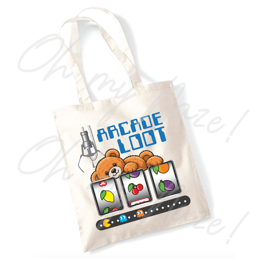 Arcade Loot - tote bag