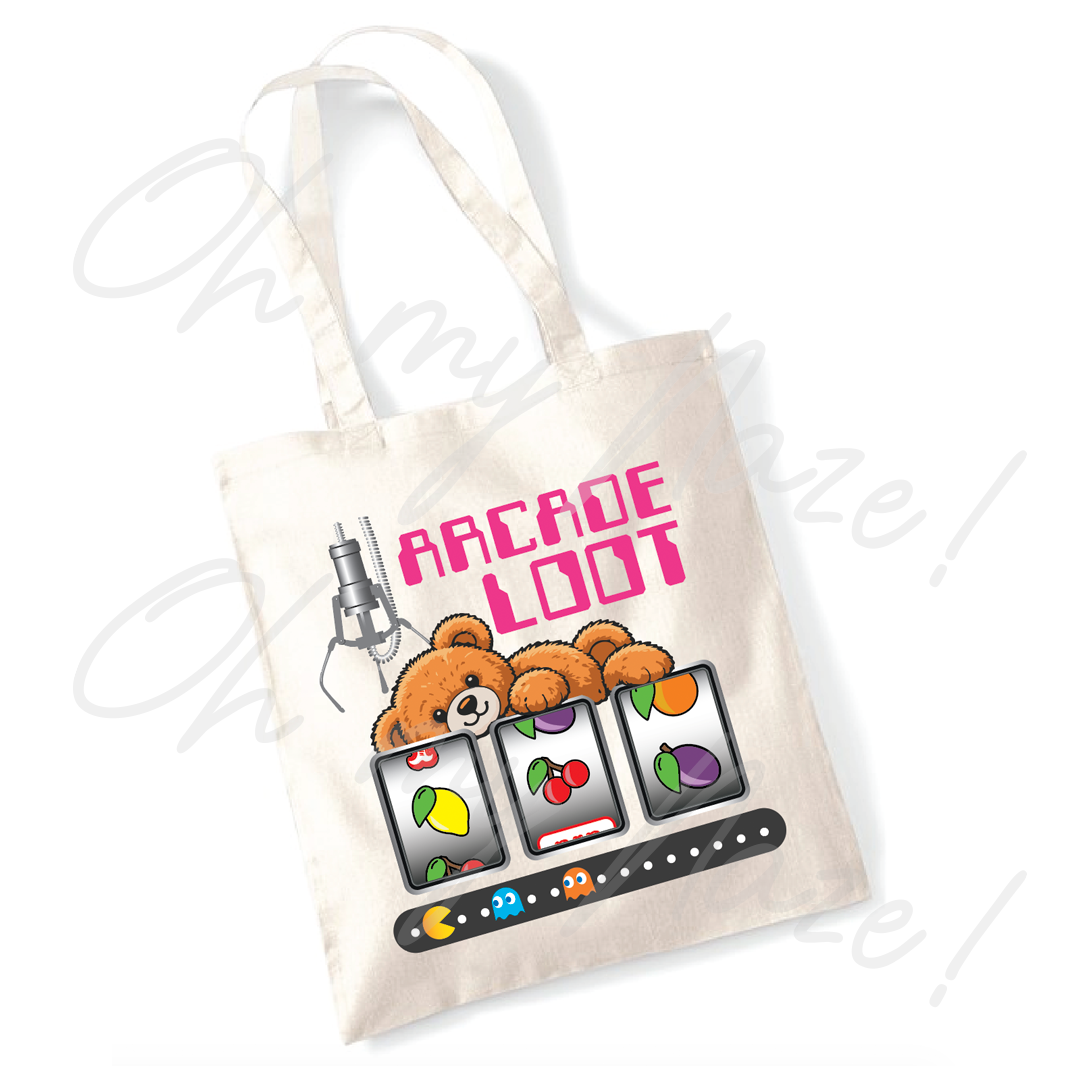 Arcade Loot - tote bag