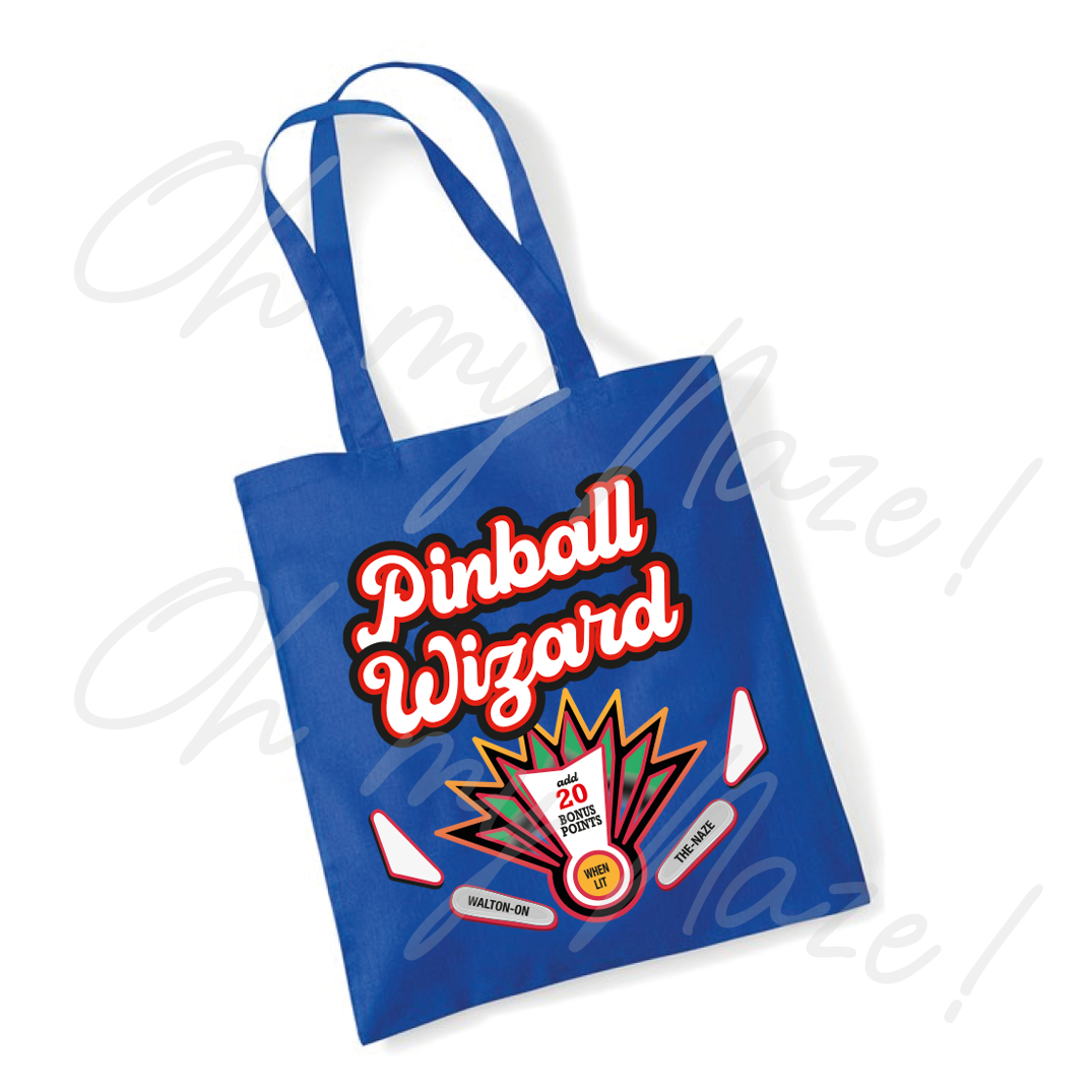 Pinball Wizard tote bag