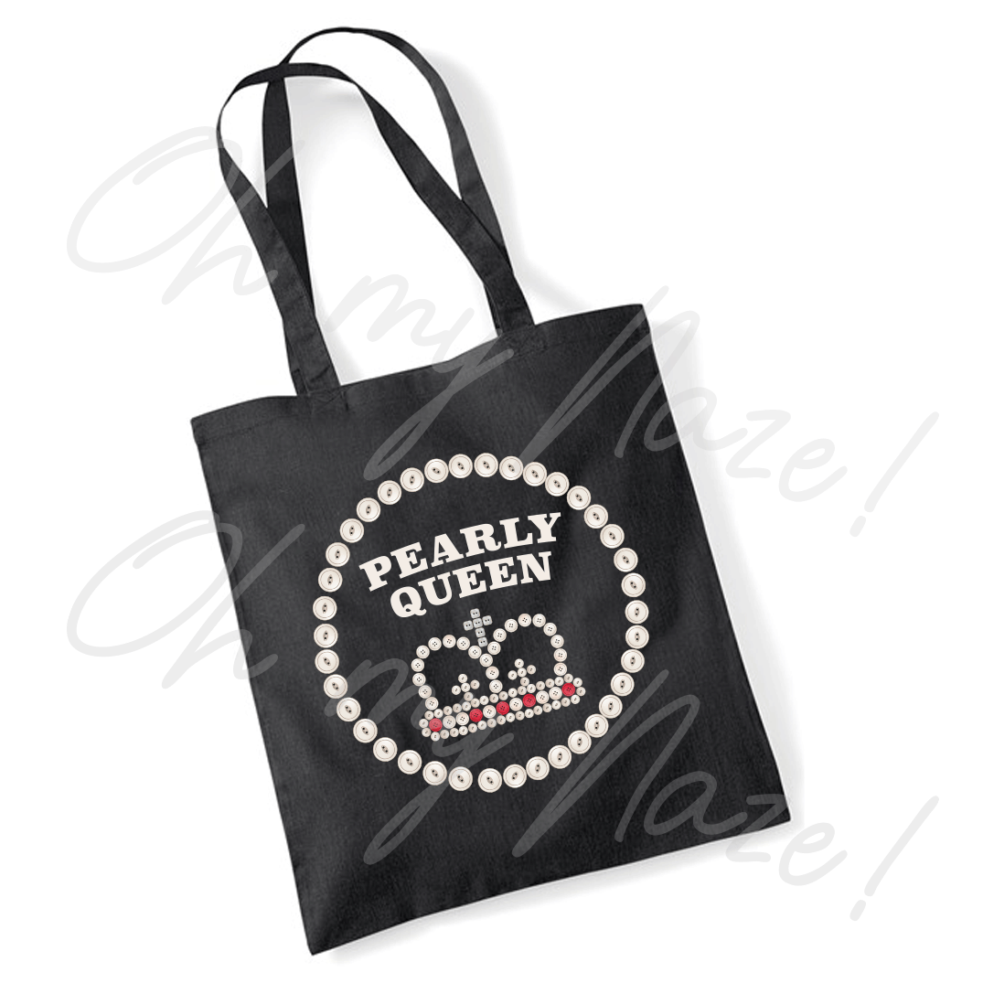 Pearly King or Queen tote bag