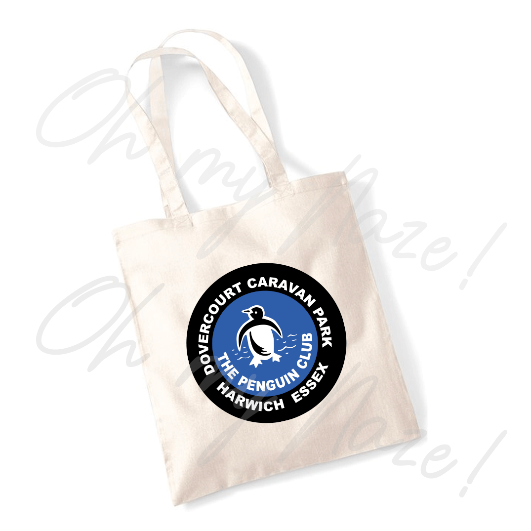 Dovercourt Caravan Park - Penguin Club tote bag