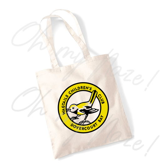 Dovercourt Bay Caravan Park - Wagtails tote bag