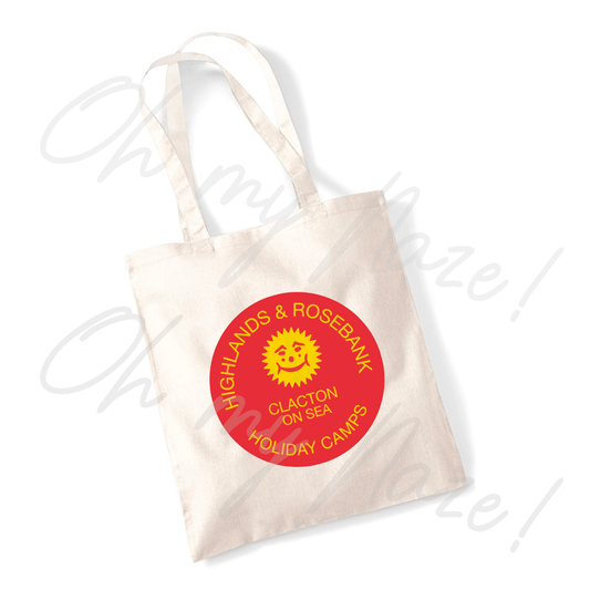 Highlands and Rosebank Holiday Camps tote bag