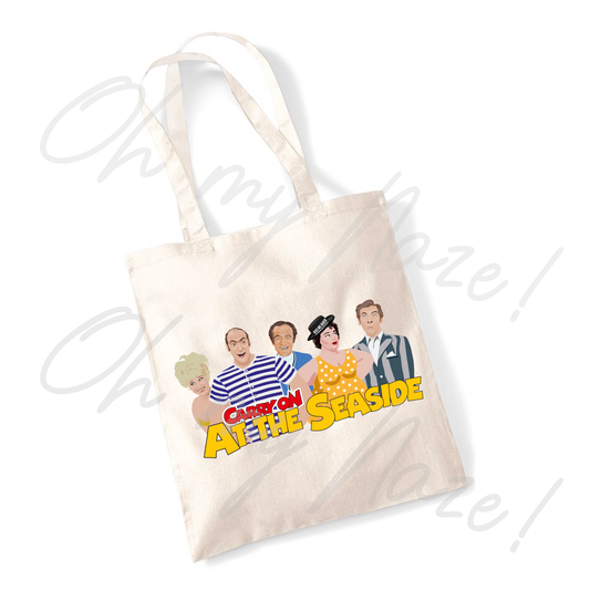 Carry On At The Seaside / Walton-on-the-Naze - Tote bag