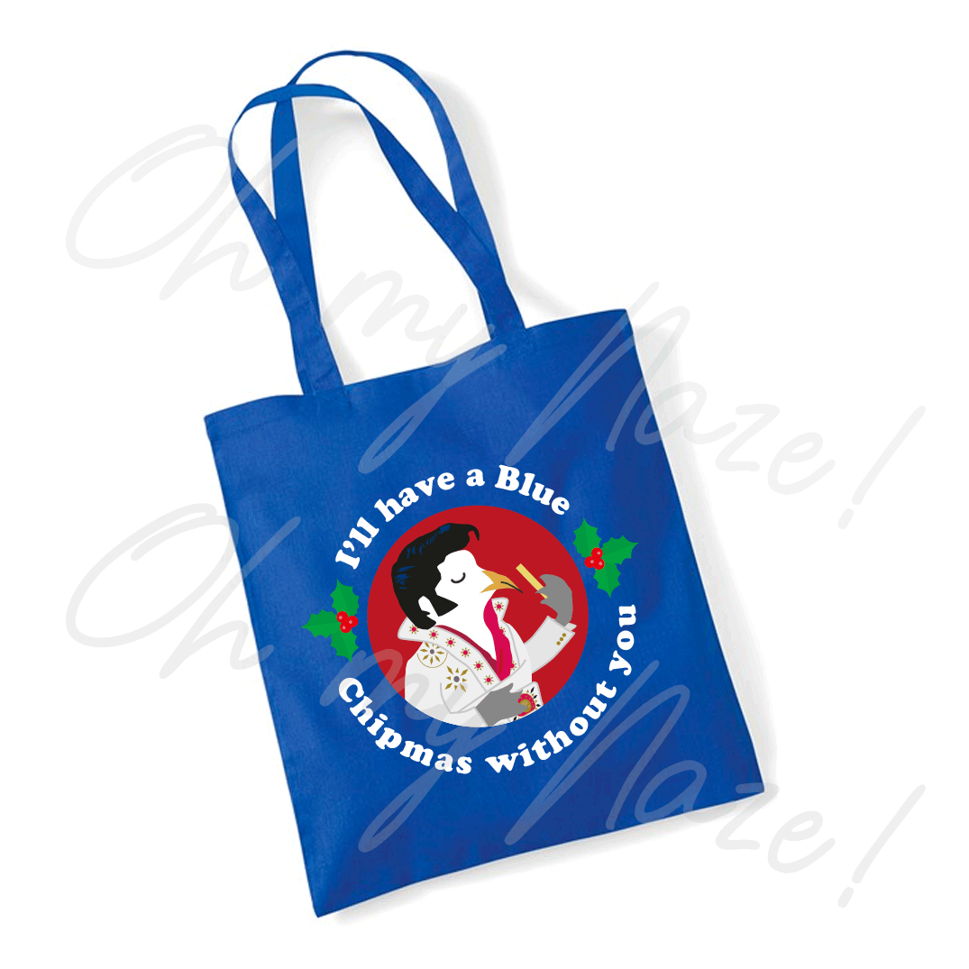 Gull-ty Pleasures Christmas Tote Bags