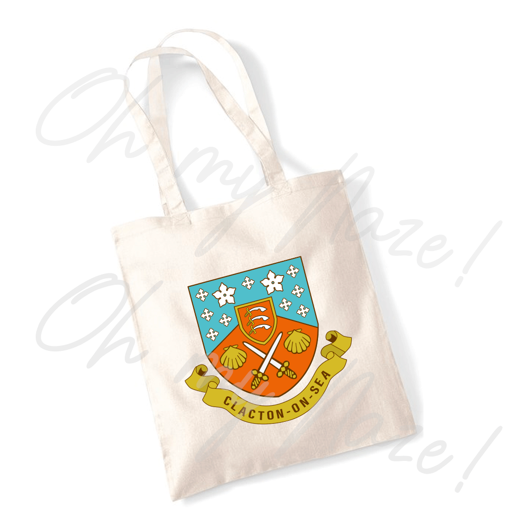 Clacton Crest tote bag