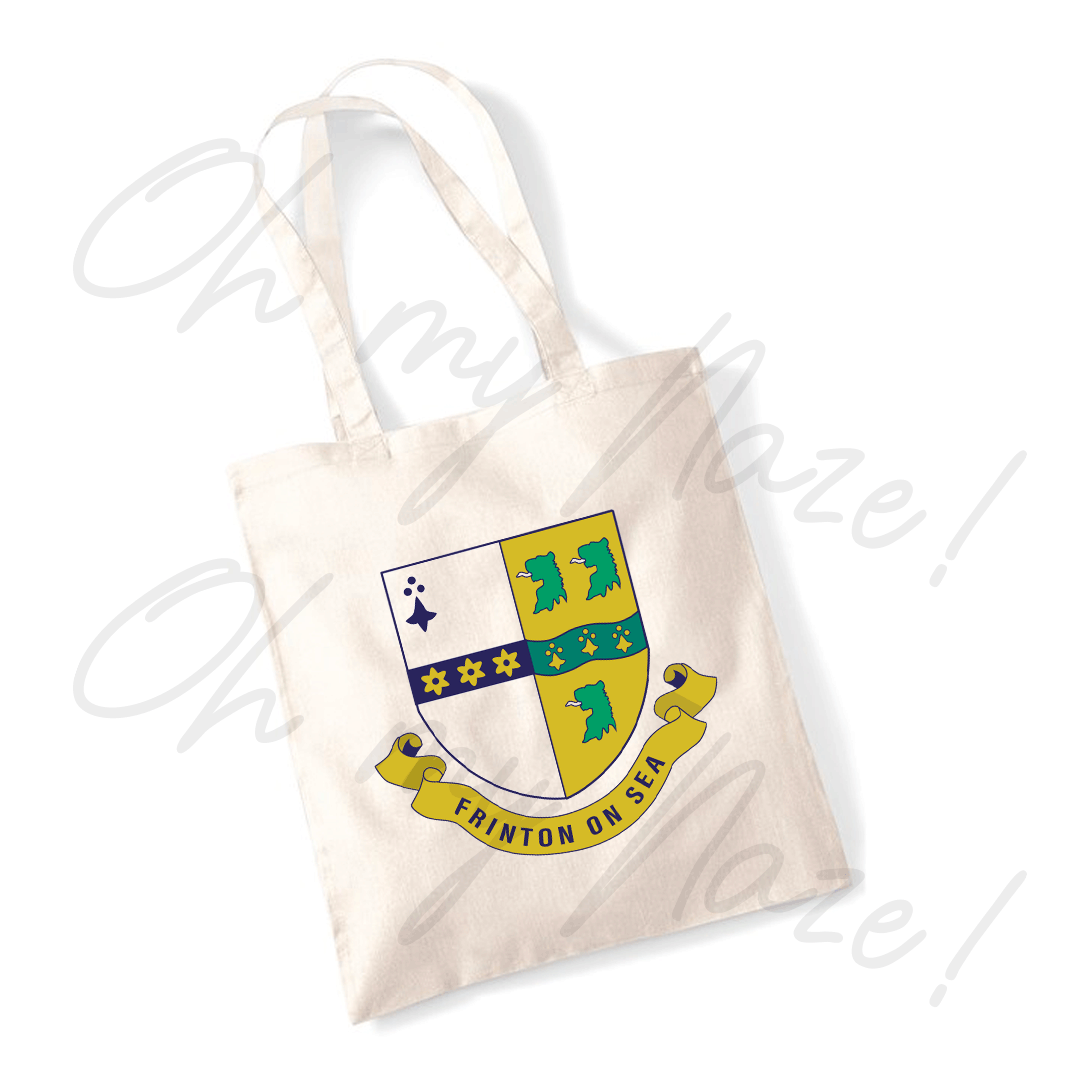 Frinton Crest tote bag