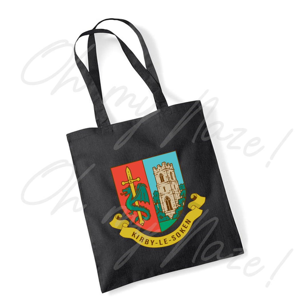 Kirby Crest tote bag