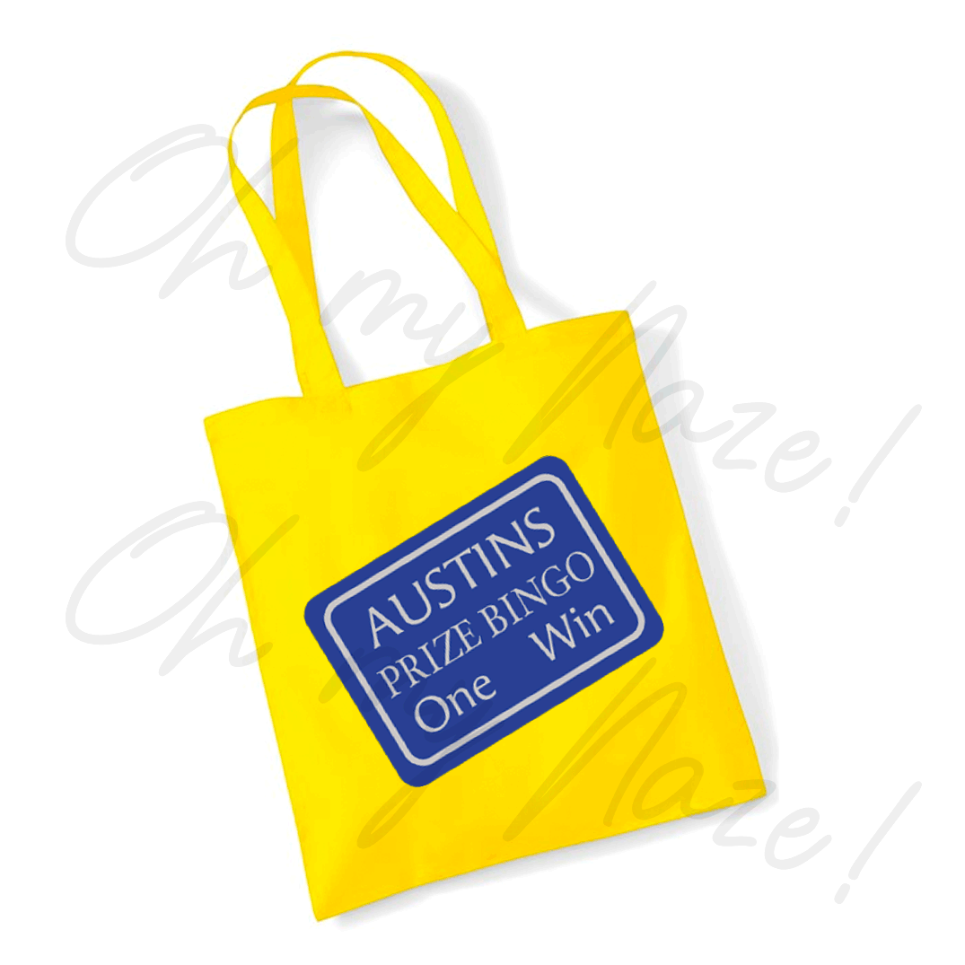 Austin's Bingo tote bag