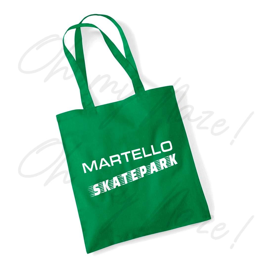 Martello Skatepark tote bag