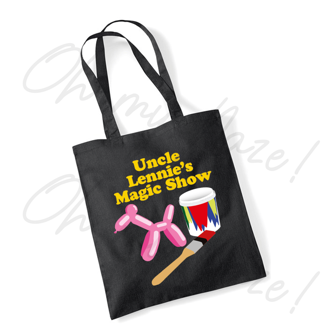 Uncle Lennie's Magic Show tote bag