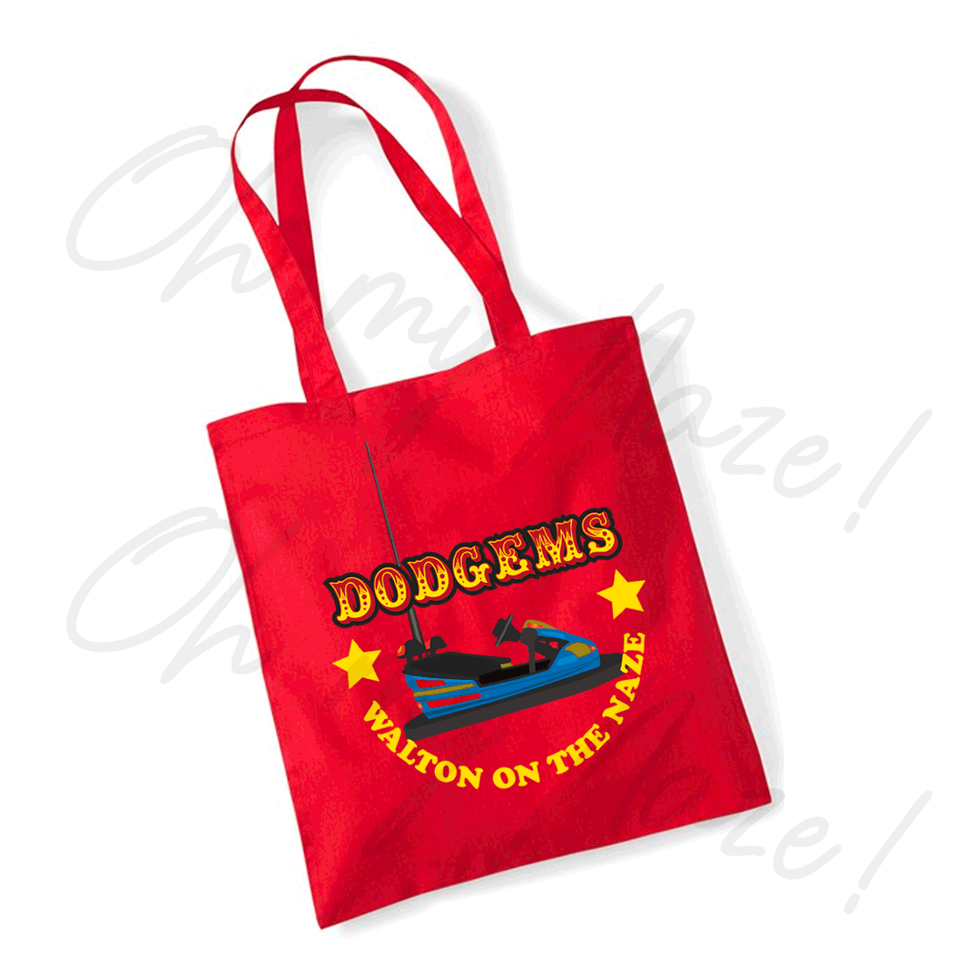 Dodgems tote bag