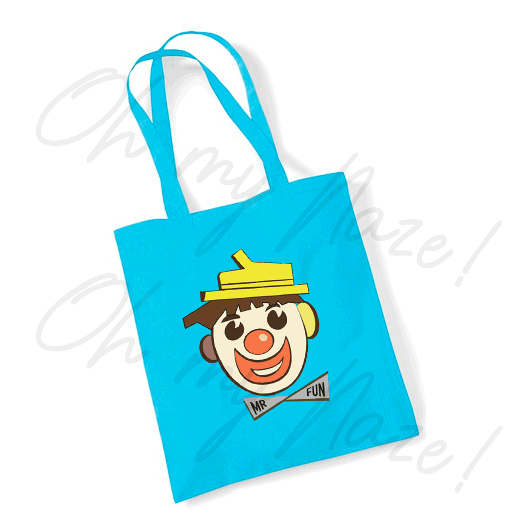 Mr Fun tote bag