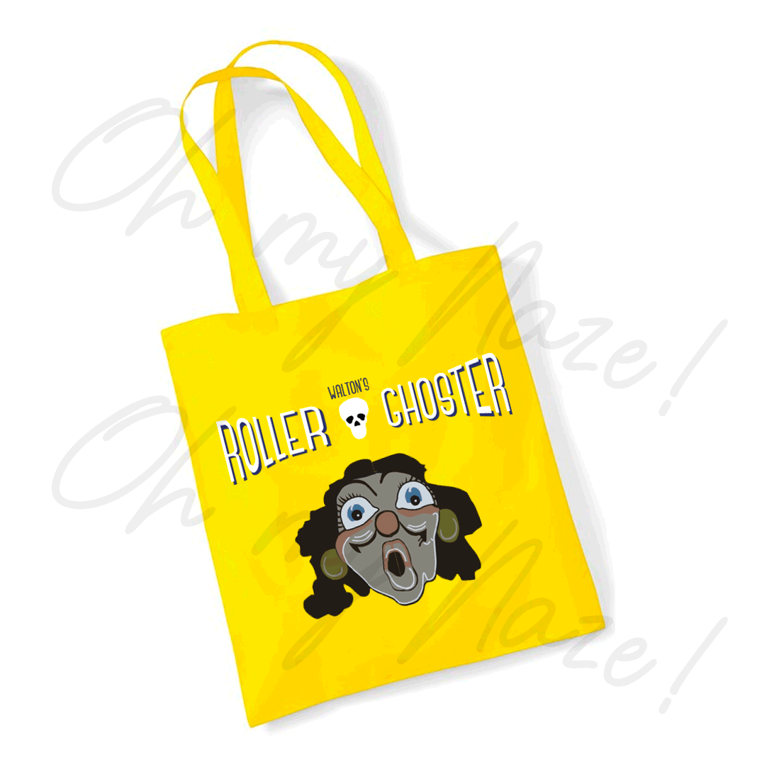 Roller Ghoster Famous Faces tote bag