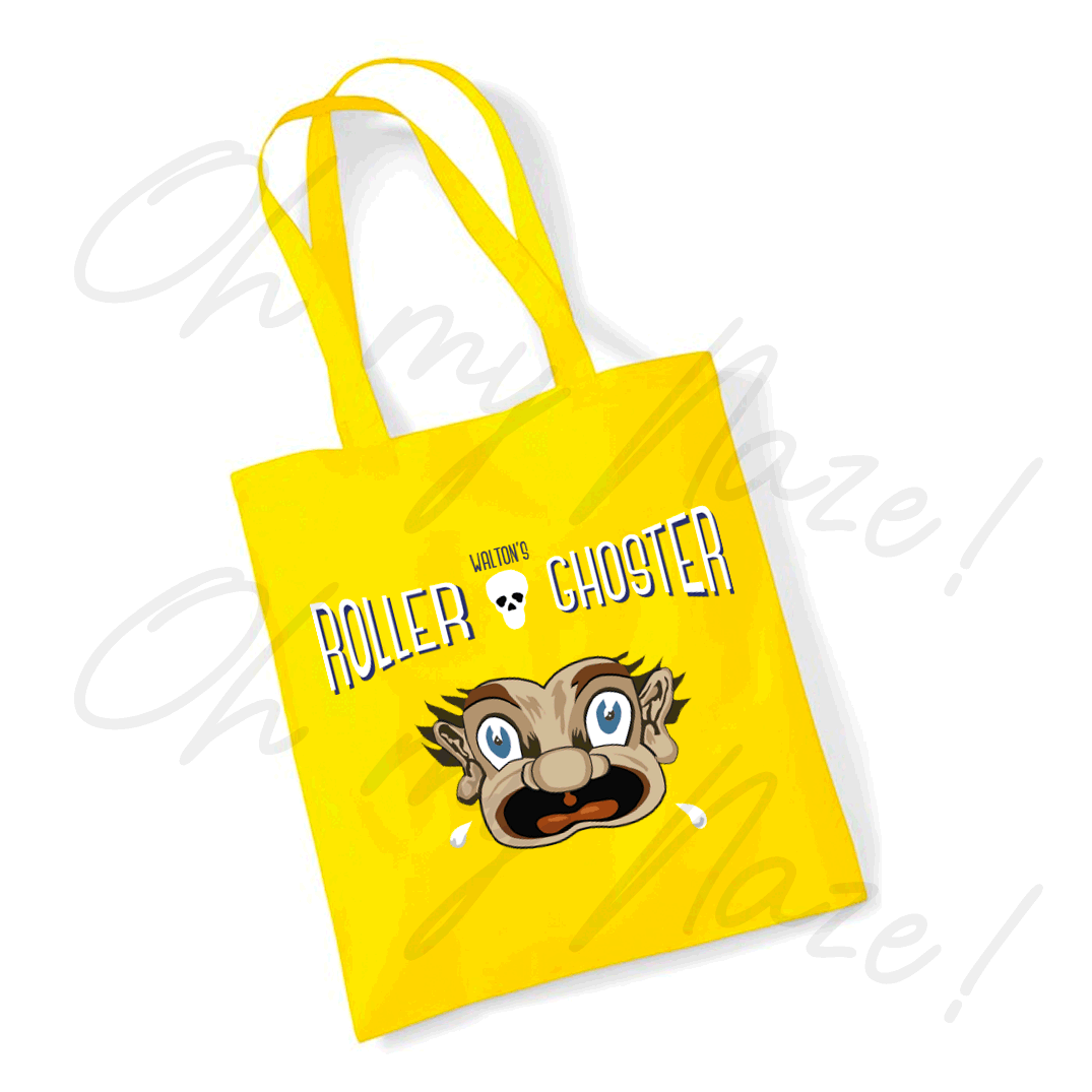 Roller Ghoster Famous Faces tote bag