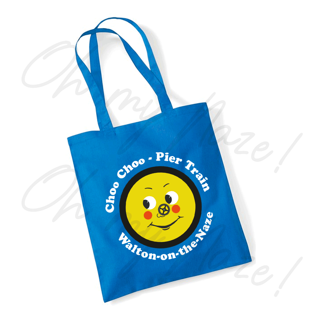 Pier Train tote bag