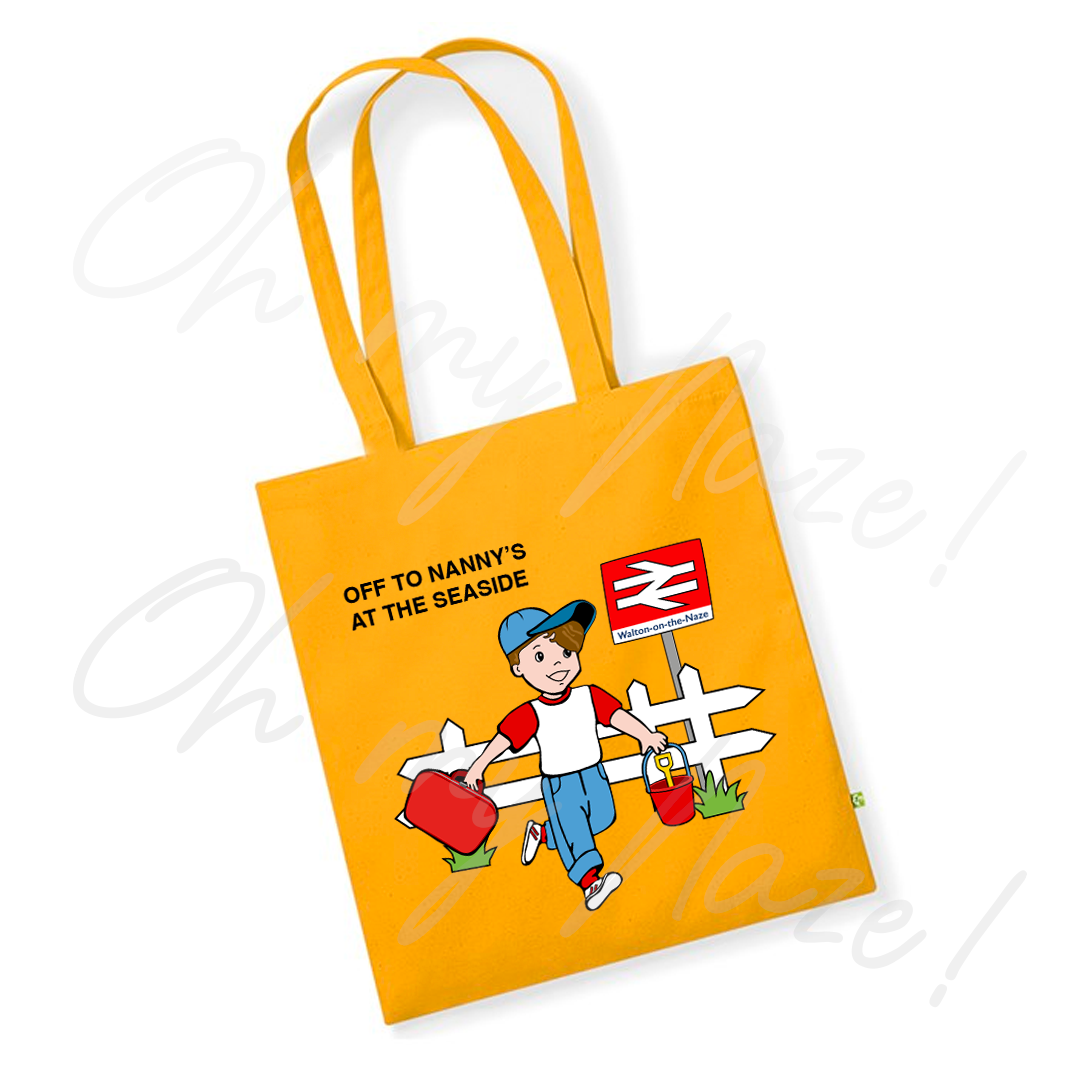 Retro Boy/Girl - Grandchild tote bag (2 designs)
