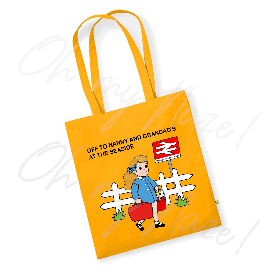 Retro Boy/Girl - Grandchild tote bag (2 designs)
