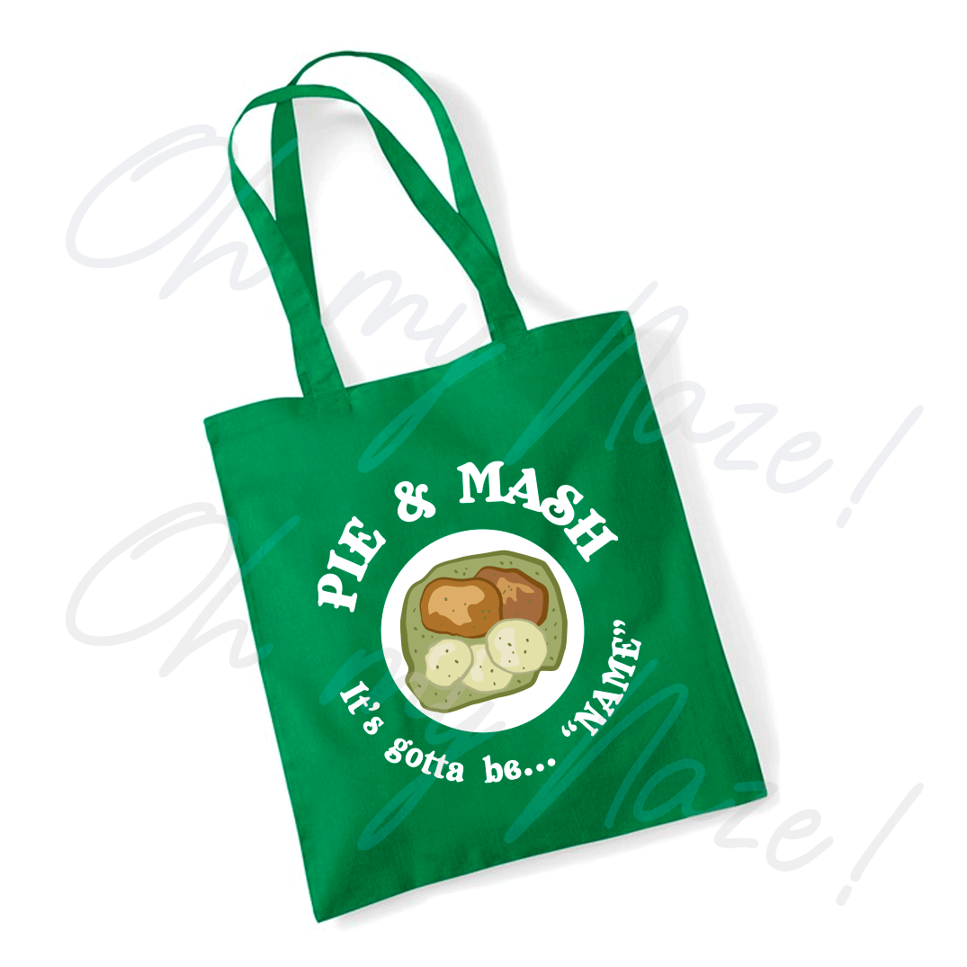 Pie and Mash tote bag