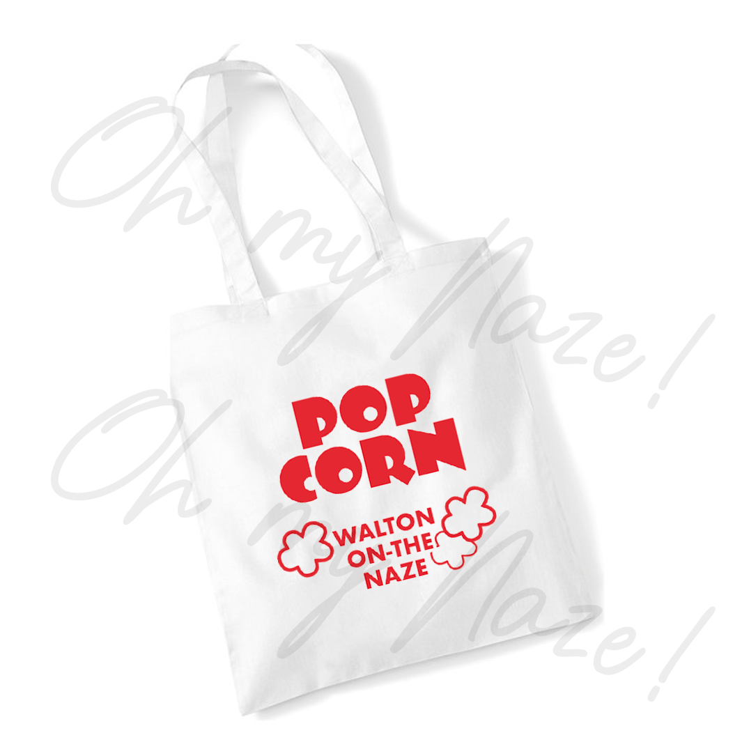 Popcorn tote bag