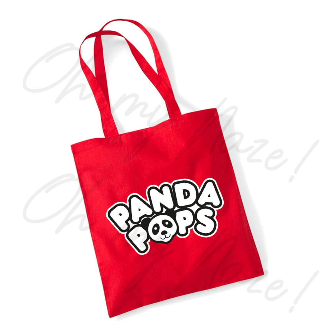 Panda Pops tote bag