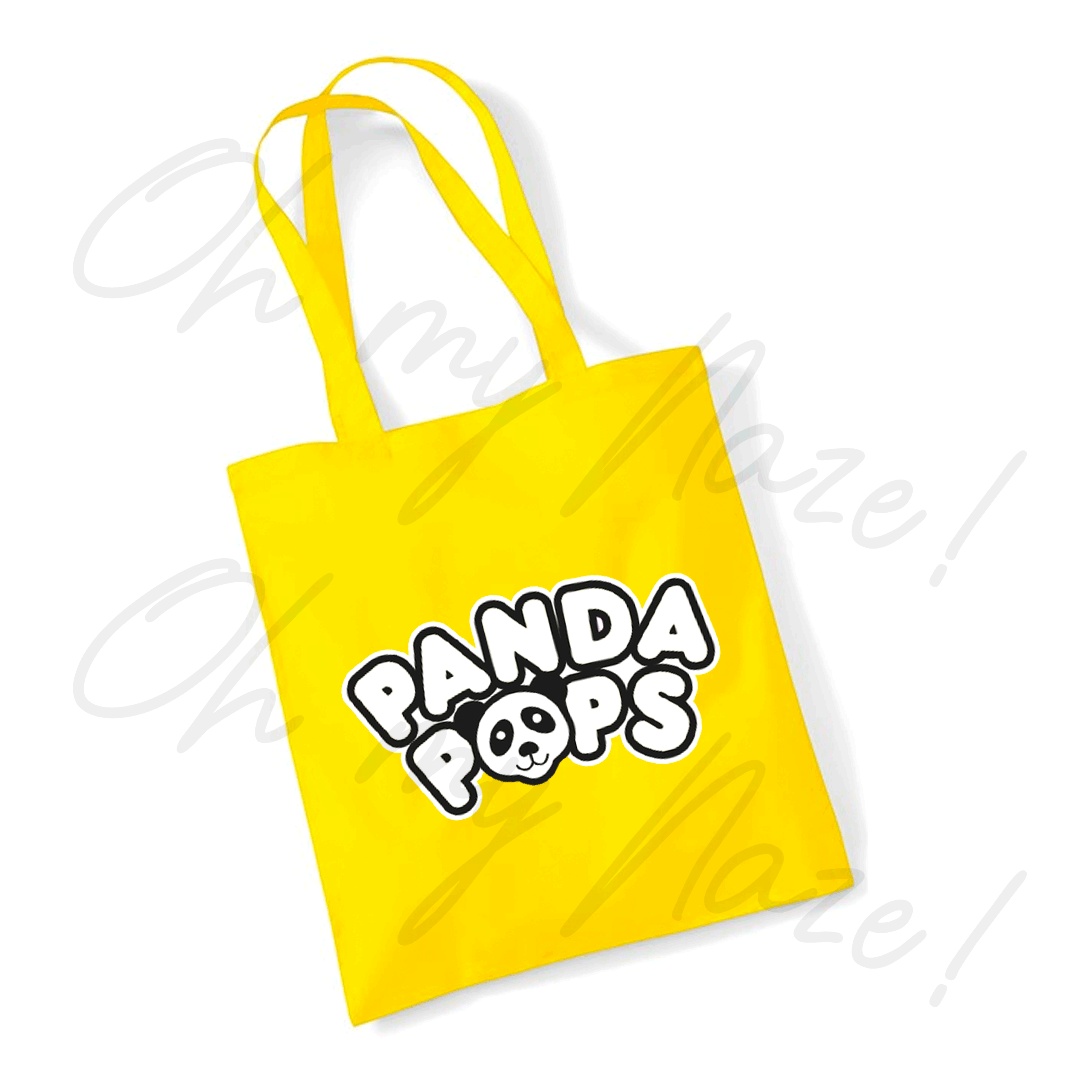 Panda Pops tote bag