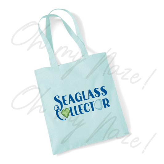 Seaglass Collector tote bag