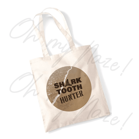 Shark Tooth Hunter tote bag