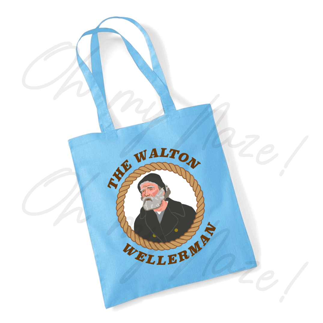 Walton Wellerman tote bag