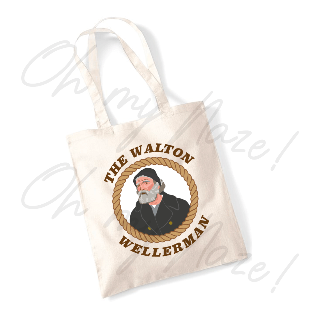 Walton Wellerman tote bag