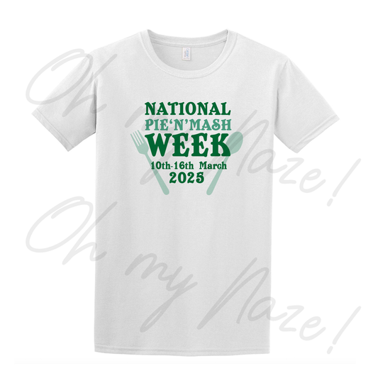 Pie and Mash Week 2025 - T shirt