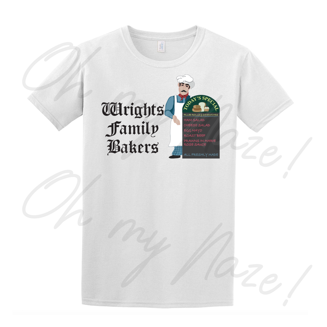 Wrights Bakers T shirt