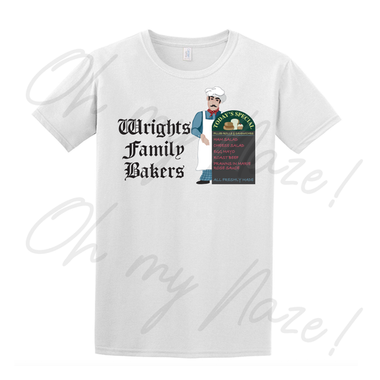 Wrights Bakers T shirt