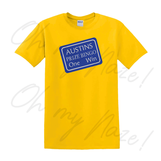 Austin's Prize Bingo T shirt