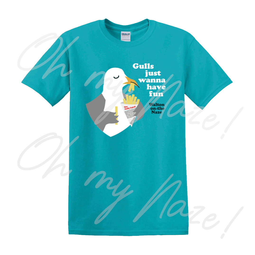 Gulls Just Wanna Have Fun T shirt