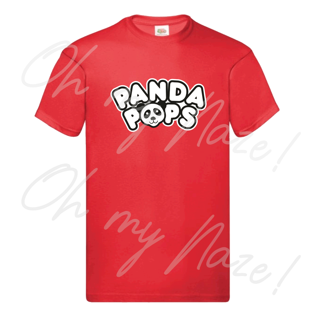 Tuck Shop Panda Pops T shirt