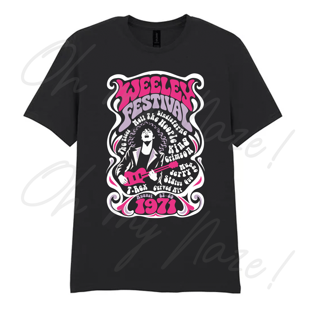 Weeley Festival 1971 - T-shirt