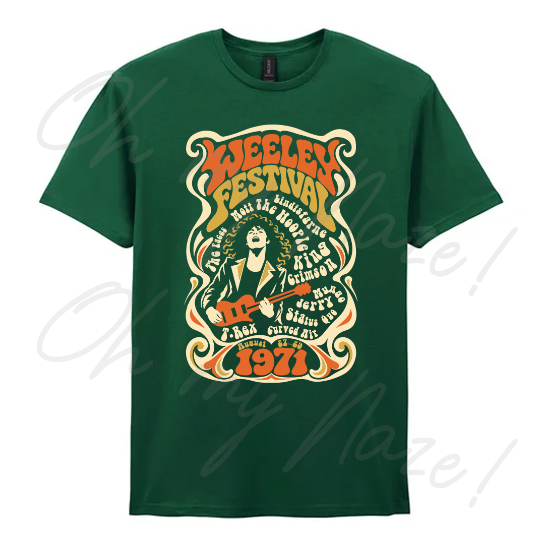Weeley Festival 1971 - T-shirt