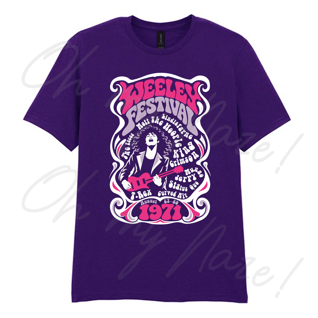 Weeley Festival 1971 - T-shirt