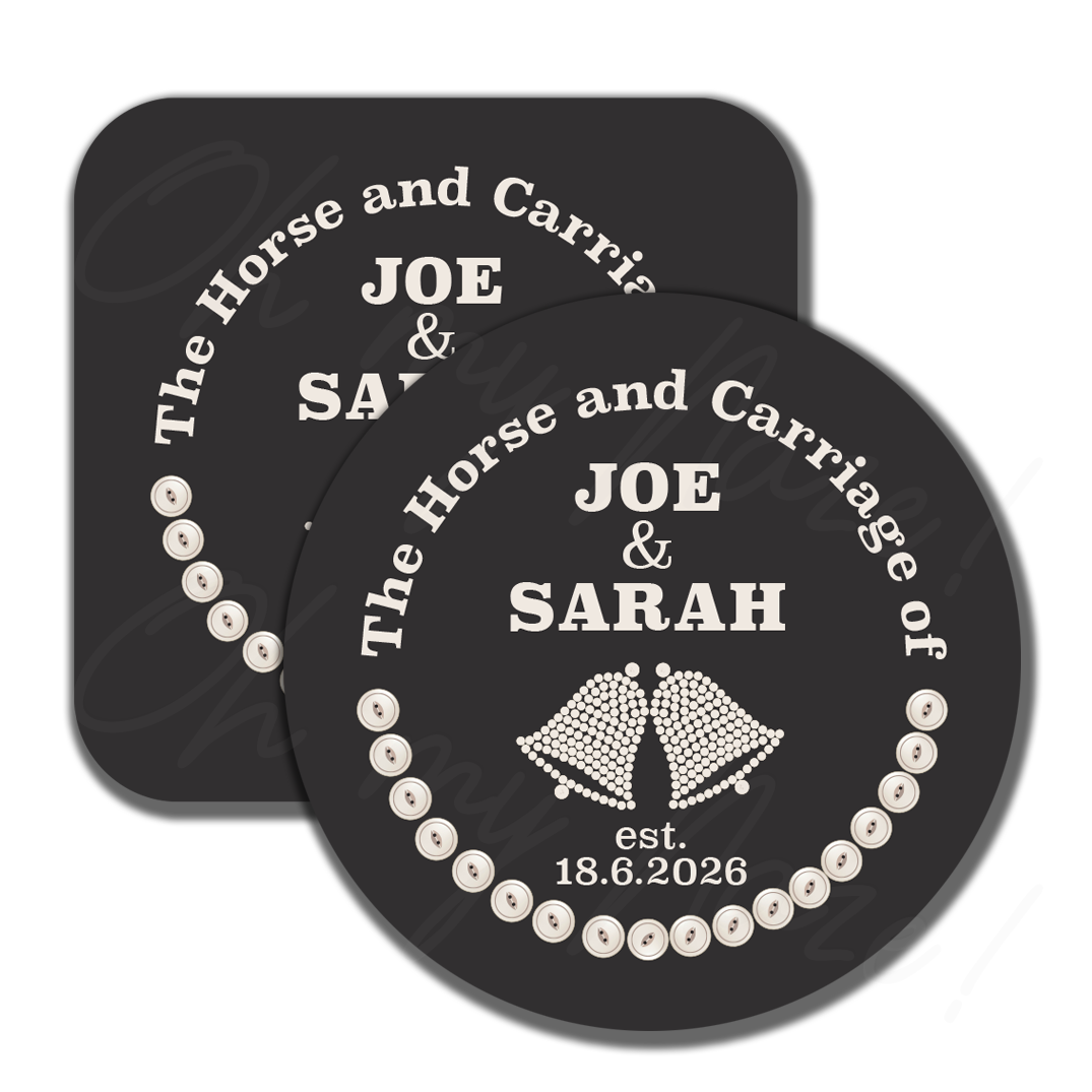 Personalised Cockney Wedding Favours