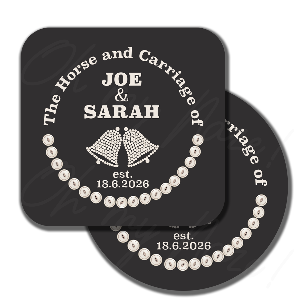 Personalised Cockney Wedding Favours