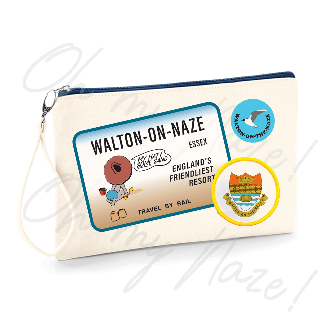 Walton themed zipper pouch